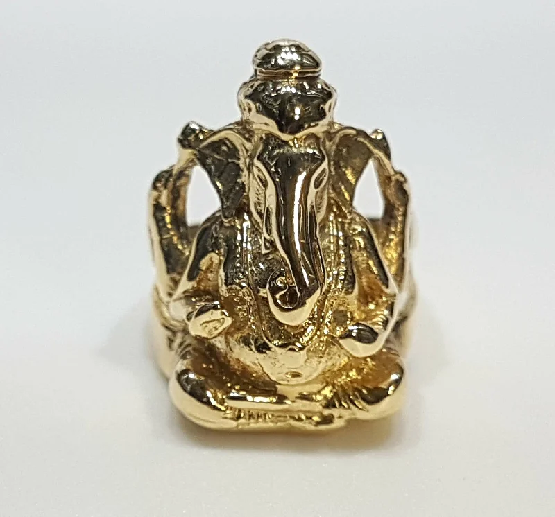 women's modern ring -Ganesha Ring