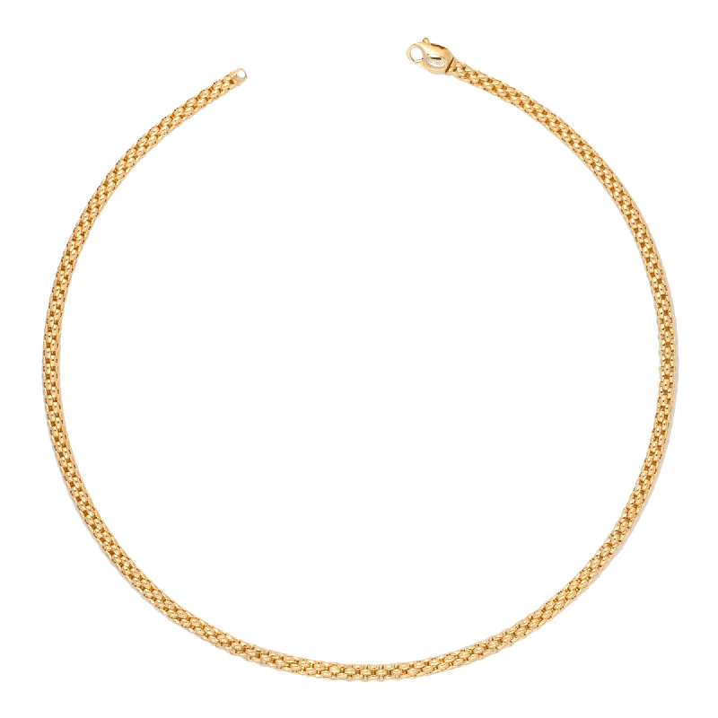 women's chain necklace -Unica 18ct Yellow Gold Chain Necklace