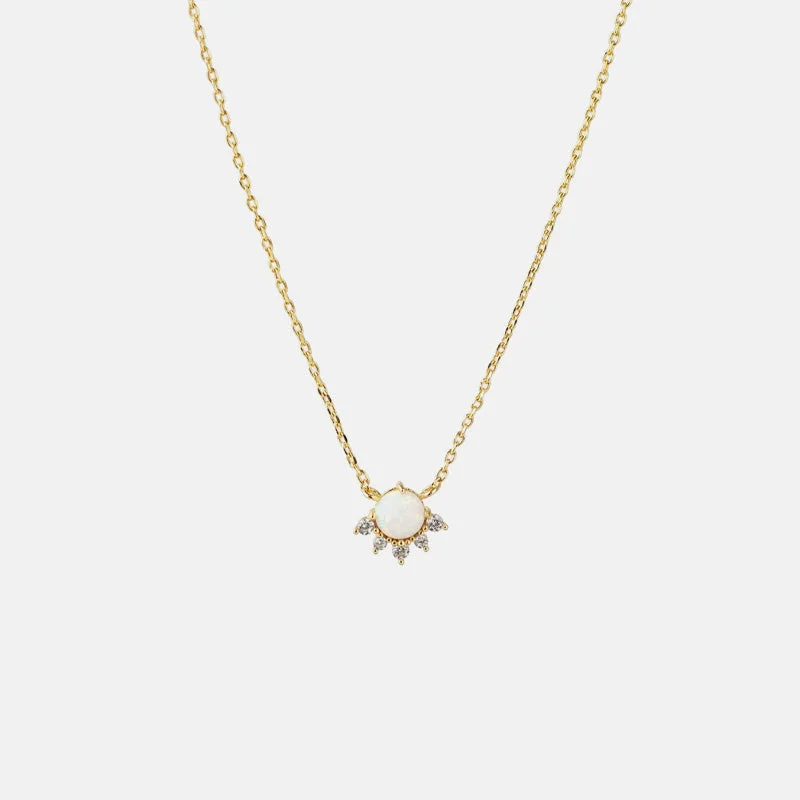 women's personalized necklace -Juno Necklace