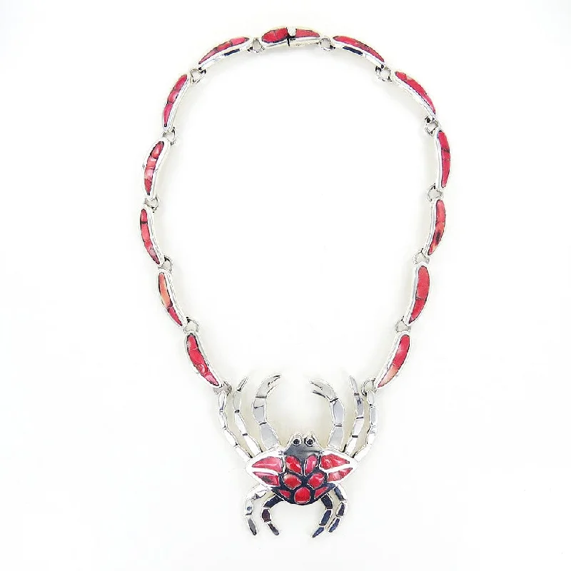 women's fashion necklace -CRAB NECKLACE