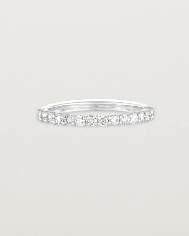 modern engagement rings for women -Demi Grace Ring | White Diamonds