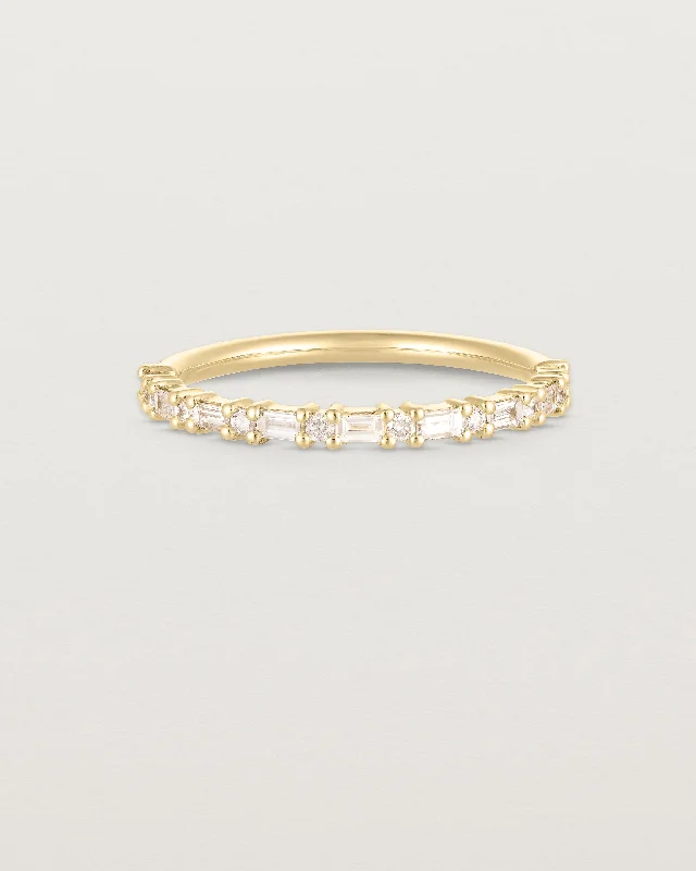 engagement rings with yellow diamonds for women -Demi Kyra Ring | Diamonds