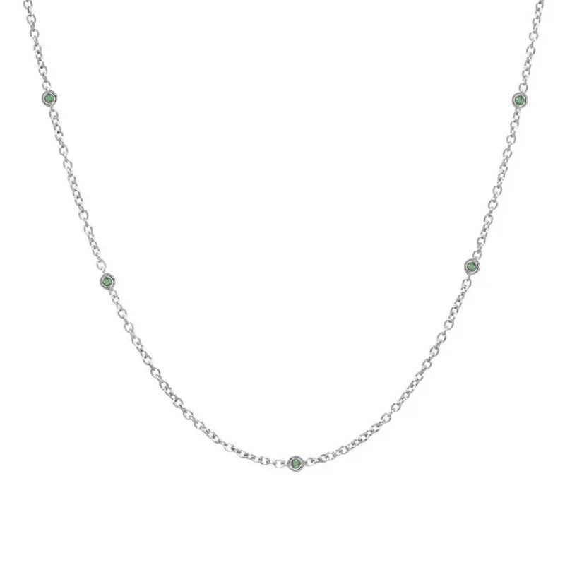 White Gold Emerald