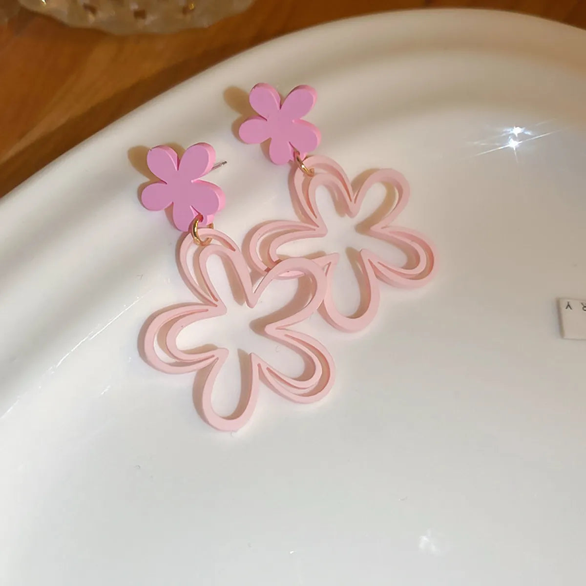 37# Silver Needle-XL0109-Pink Flowers