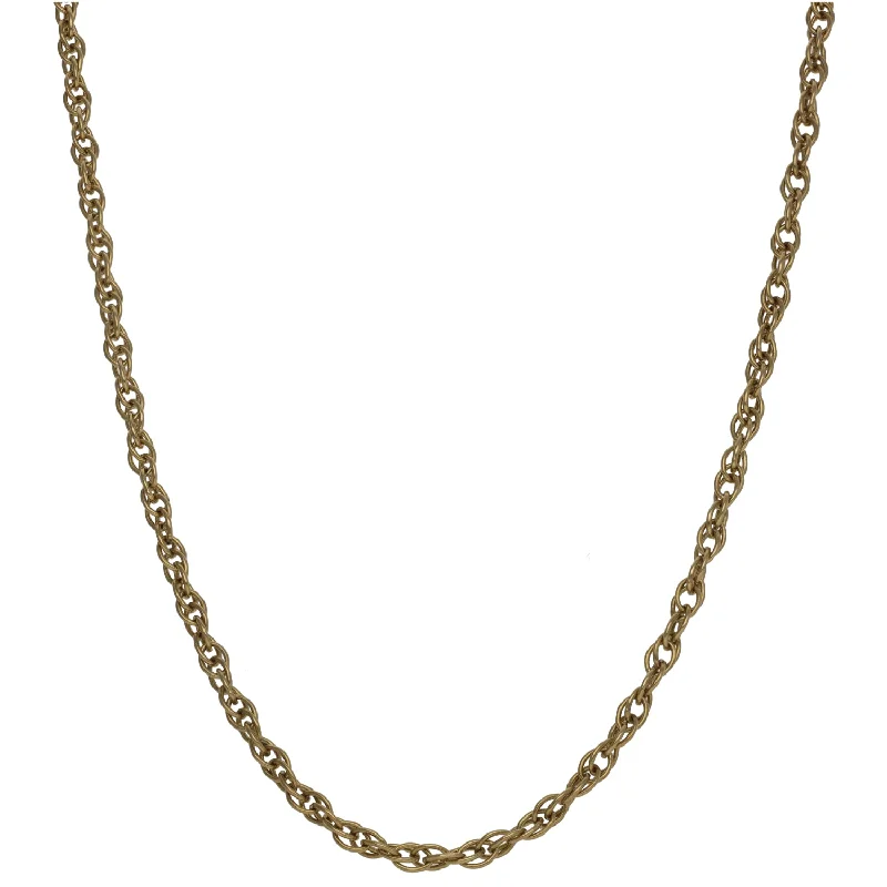 women's gold chain necklace -9ct Gold Fancy Necklace 30"