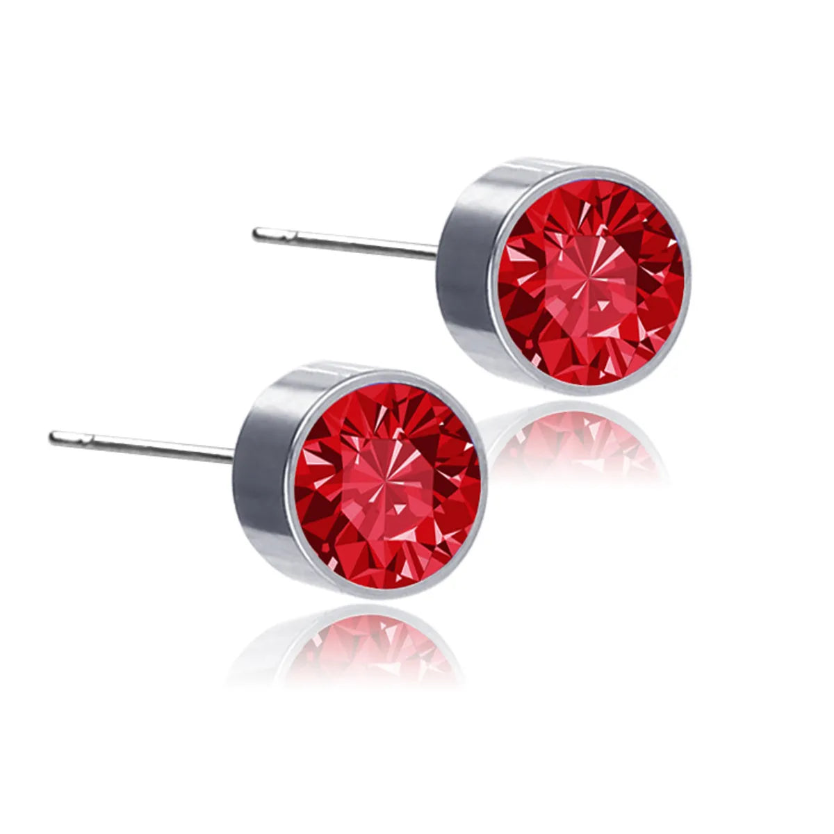 Titanium Needle Red Diamond