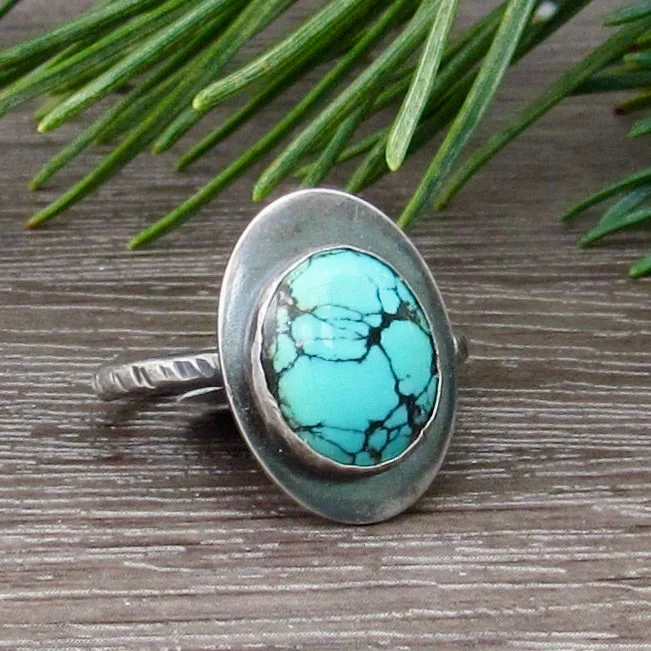 women's animal-shaped ring -Turquoise Ring I