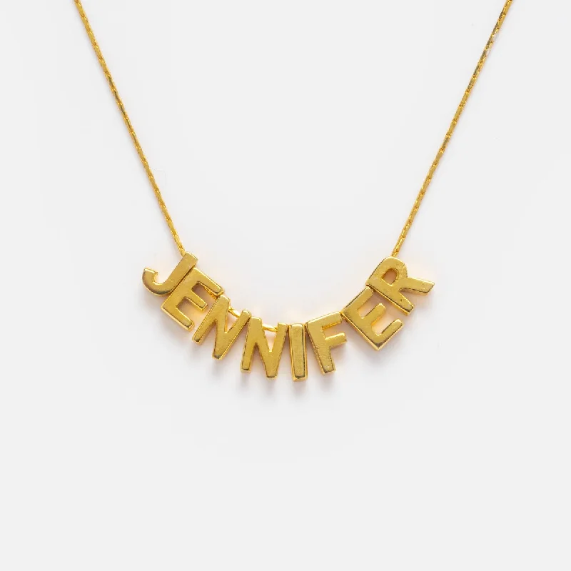 women's sophisticated necklace -Customizable Name Necklace