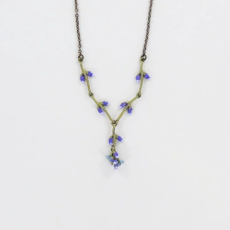 women's stylish necklace -Lavender Necklace