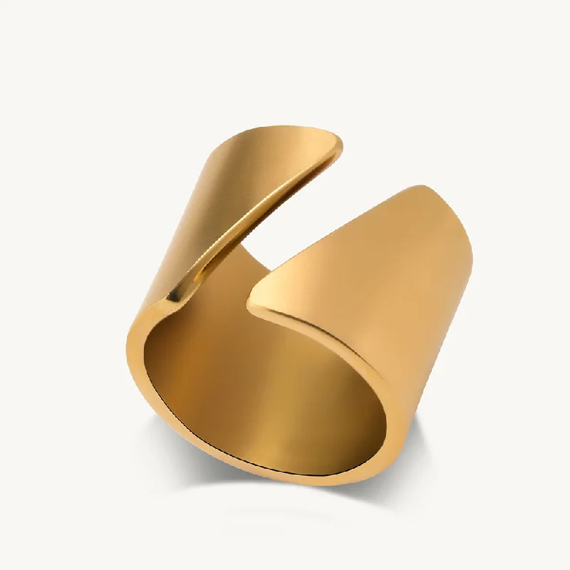 women's knot ring -Edgy Bold Ring