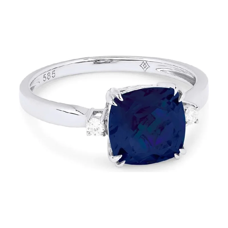 Created Blue Sapphire