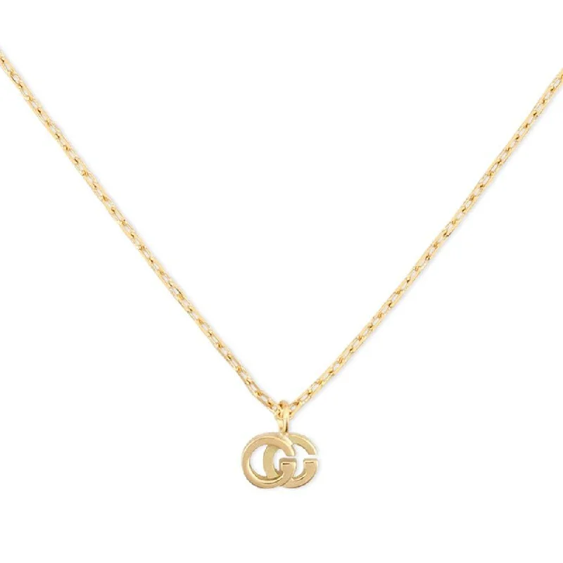 women's romantic gold necklace -GG Running 18ct Yellow Gold Necklace