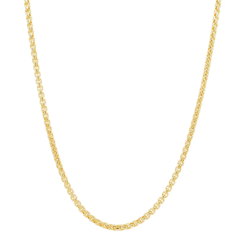 women's elegant necklace -2.7MM Box Chain Necklace | 20.35GMS