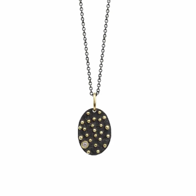 women's gold pendant necklace -Acrux Necklace