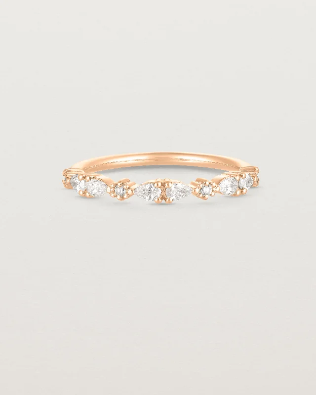 three-stone engagement rings for women -Lena Ring | Diamonds