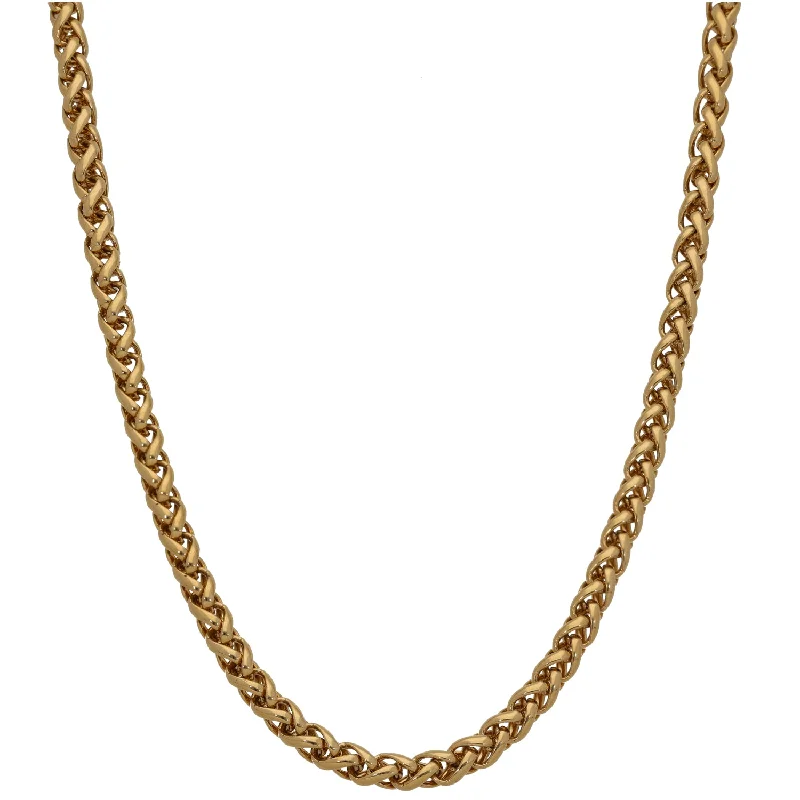 women's dainty necklace -9ct Gold Fancy Necklace 18"