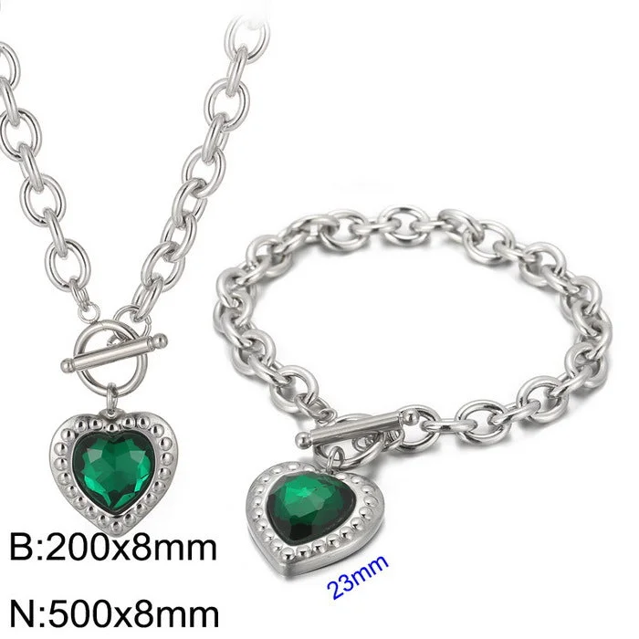 Necklace + Bracelet Ks197656-Z