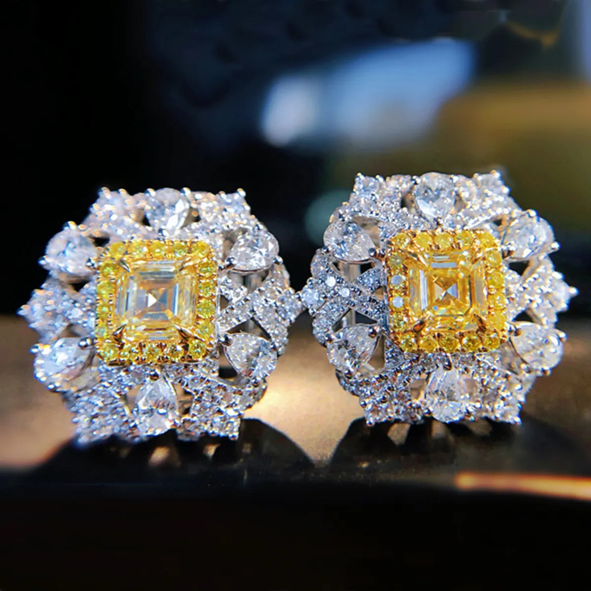 Yellow Diamond [One Pair Price]]