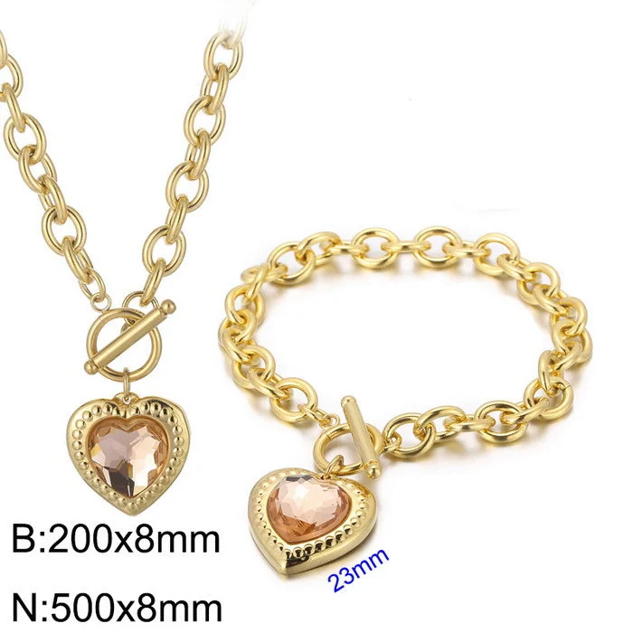 Necklace + Bracelet Ks197660-Z