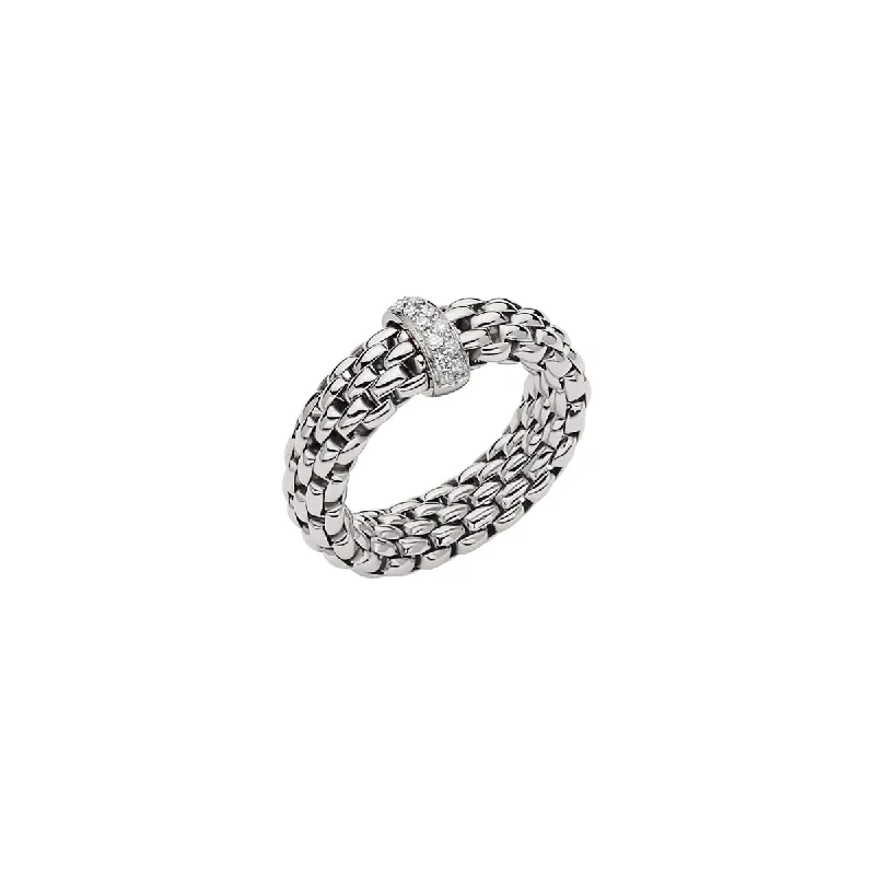 designer engagement rings for women -FOPE Vendôme Flex'it Ring With Diamond