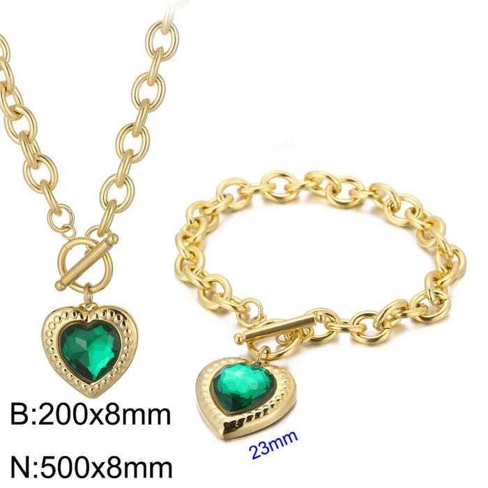 Necklace + Bracelet Ks197663-Z