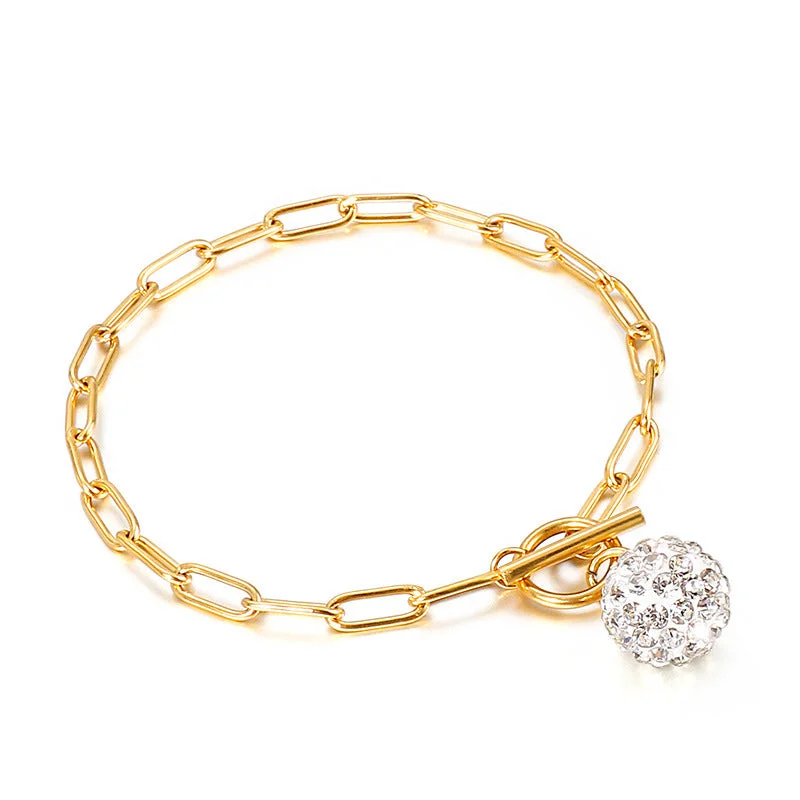 Gold Bracelet KB139653-Z