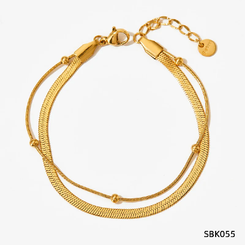 Sbk055 Gold Bracelet