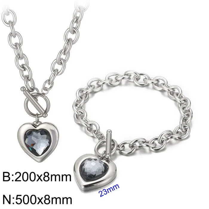 Necklace + Bracelet Ks197636-Z