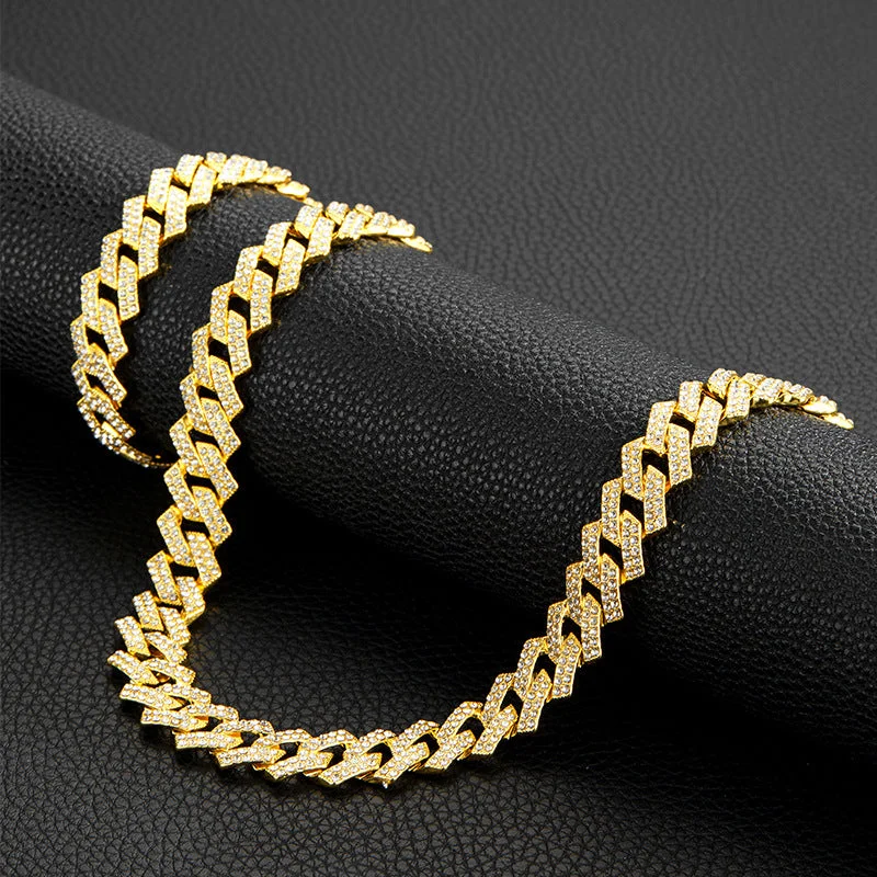 Gold 8Inch Bracelet +22Inch Necklace