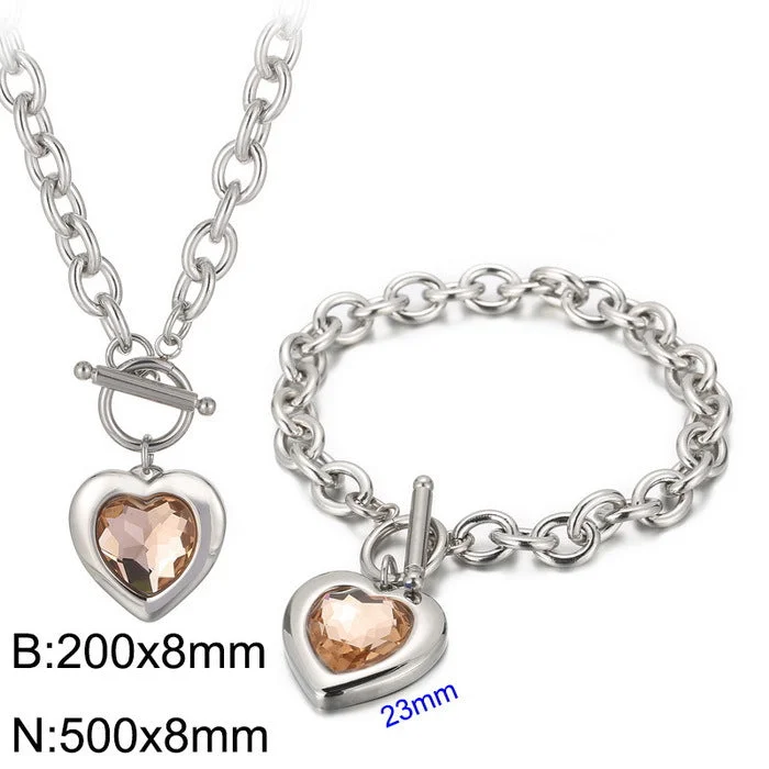 Necklace Bracelet KS197634-Z