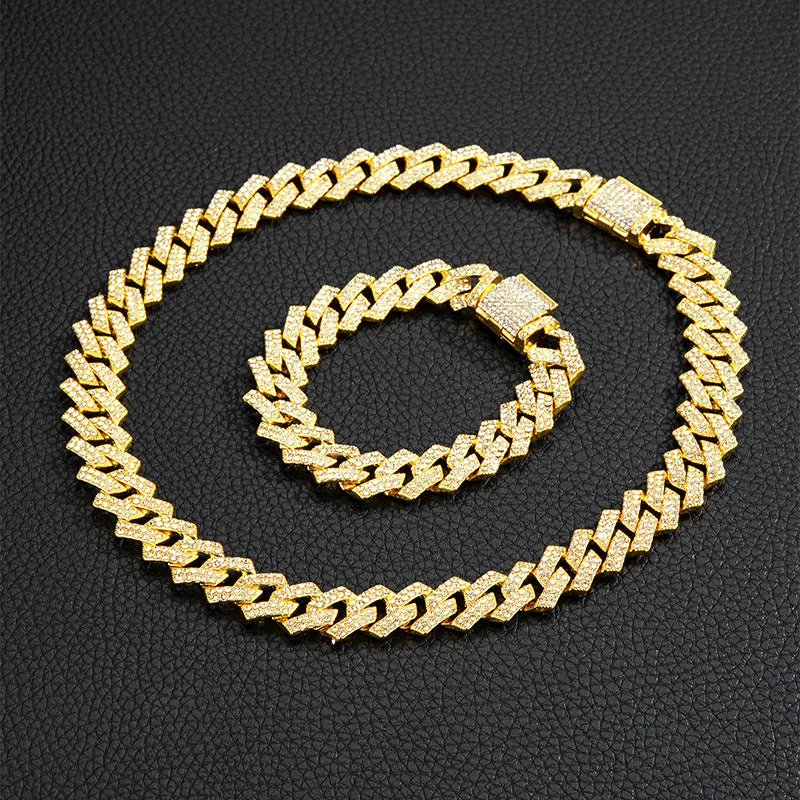 Gold 8Inch Bracelet +18Inch Necklace