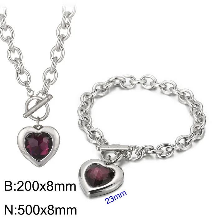 Necklace + Bracelet Ks197629-Z