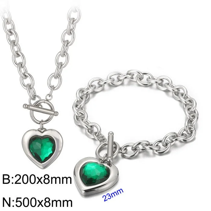 Necklace + Bracelet Ks197633-Z