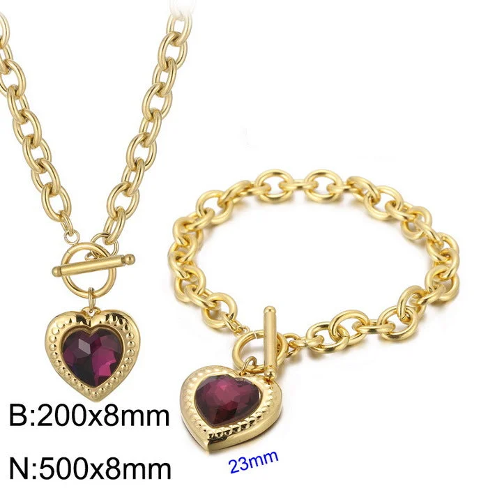 Necklace + Bracelet Ks197662-Z