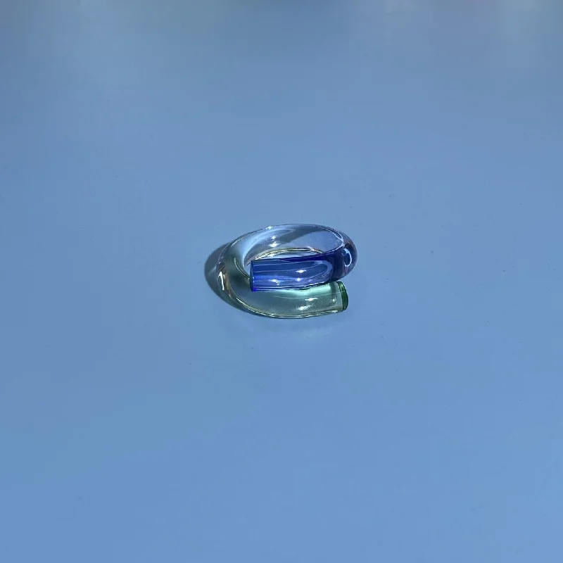 Blue Cross Ring